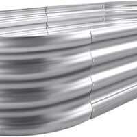 Land Guard Galvanized Raised Garden Bed Kit