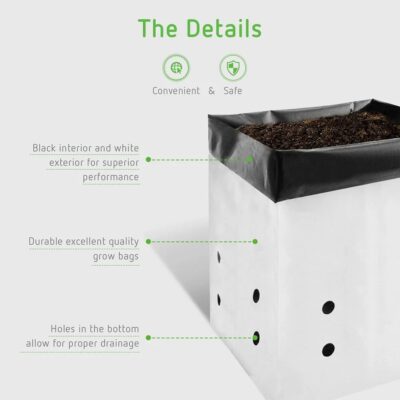 Plastic Grow Bag for Seed and Plants - Image 3