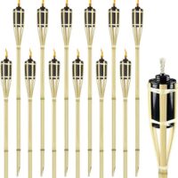 Bamboo Outdoor Garden Torch