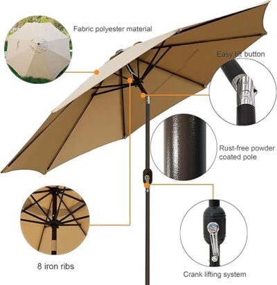 Outdoor Patio Umbrella - Image 2