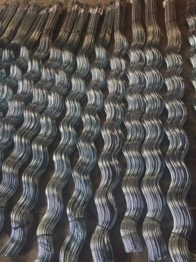Galvanized Steel Tomato Support Cage Spiral Stakes - Image 4