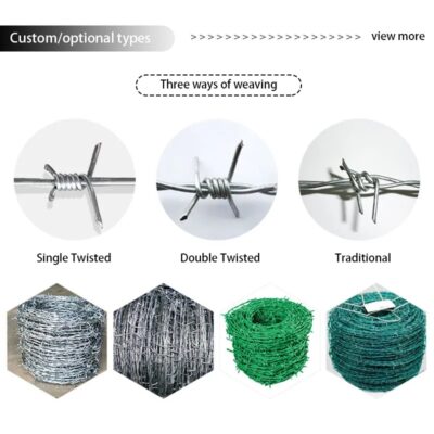 Barbed Wire On Top Of The Chain Link Fence - Image 3
