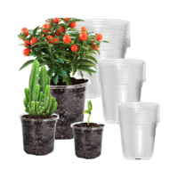 Plastic Reinforced Eco-Friendly Durable Plant Pots