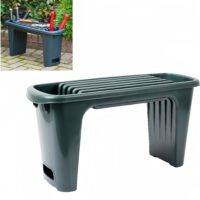 Plastic Garden Kneeler Seat With Tool Storage